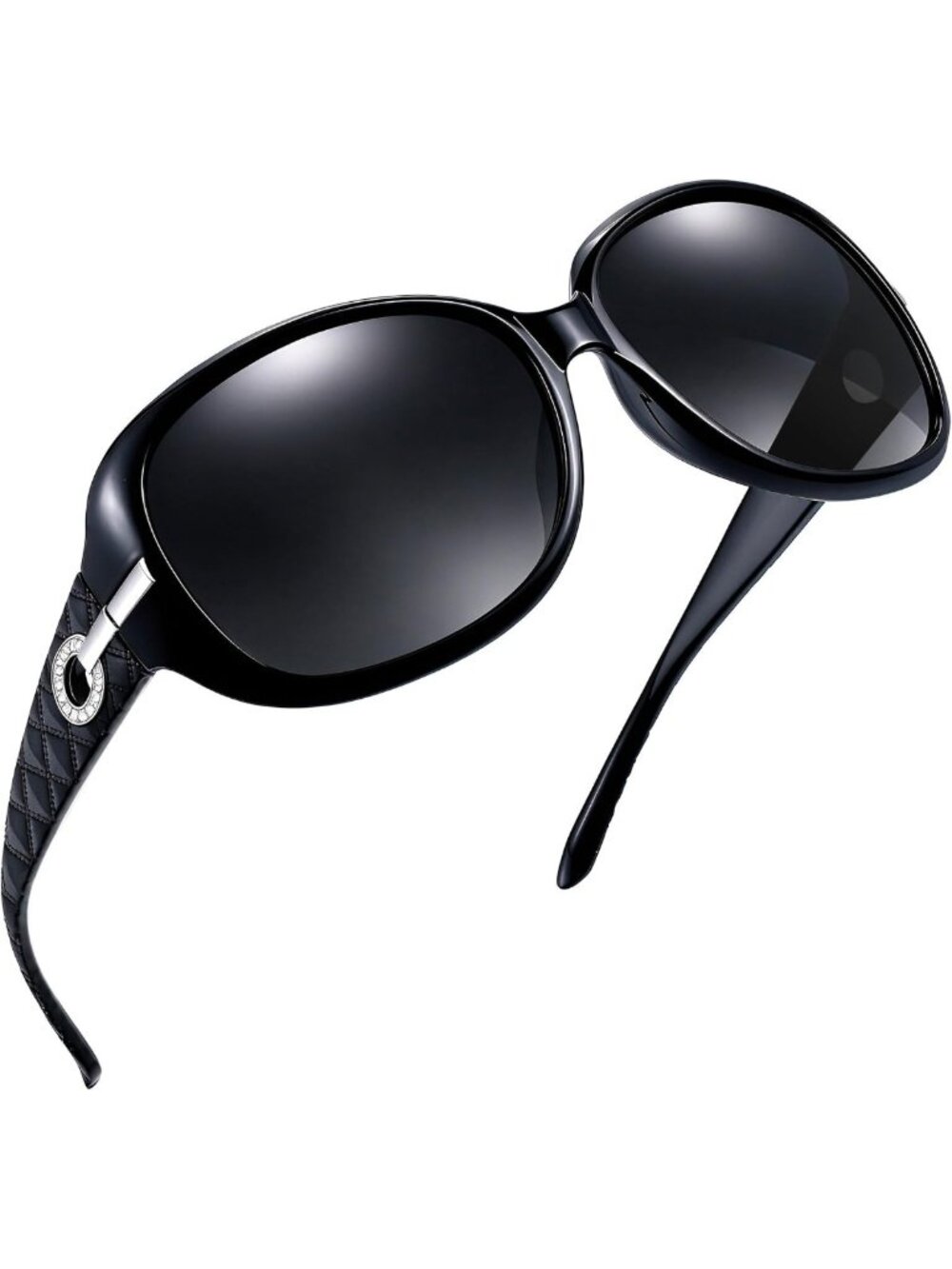 Oversized Rectangle Sunglasses with UV400 Protection - Stylish Shades for Women